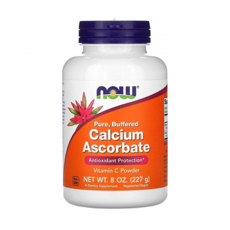 Calcium Ascorbate, Pure Buffered Powder Vitamin C, Now Foods, 227g