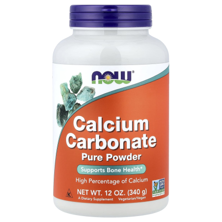 Calciu - calcium-carbonate-powder-now-foods