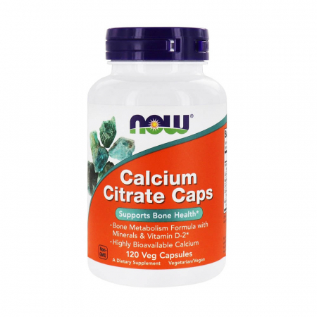 Calcium Citrate Caps, Now Foods, 120 capsule