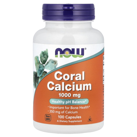 ECHILIBRU HORMONAL - calcium-coral-1000mg-now-foods