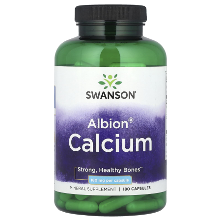 AMINOACIZI - albion-chelated-calcium-180mg-swanson