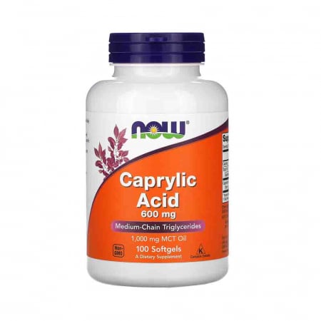 ECHILIBRU HORMONAL - caprylic-acid-600mg-now-foods