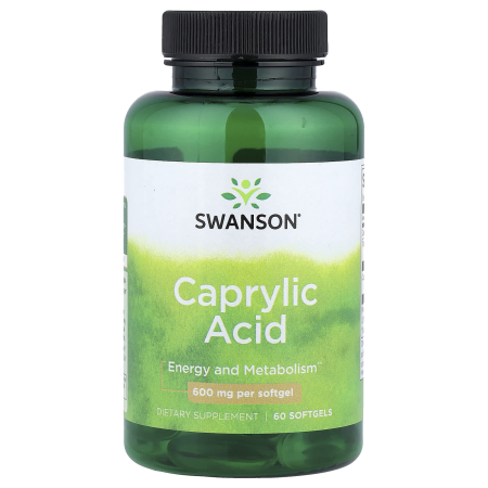Supplements from A to Z - caprylic-acid-600mg-swanson