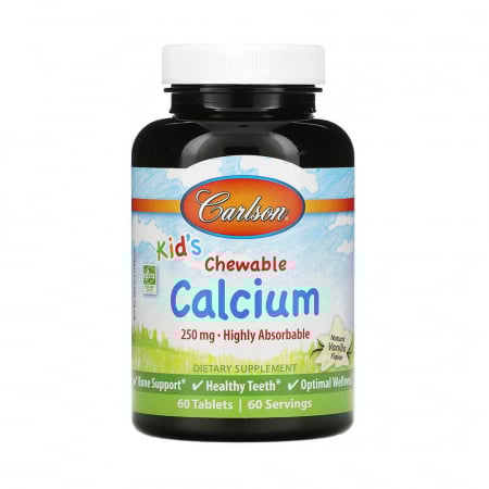 MINERALE - chewable-calcium-carlson-kids