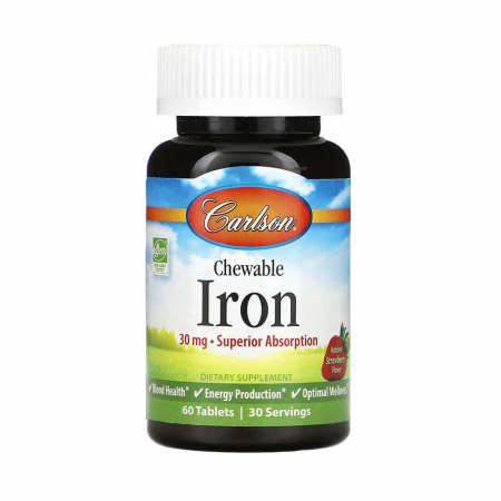 SANATATEA COPIILOR - chewable-iron-carlson-kids