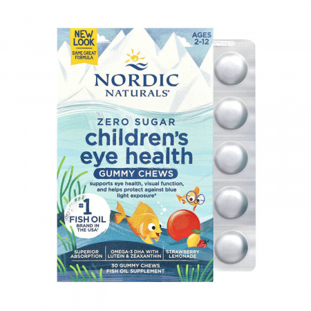 ACIZI GRASI - childrens-eye-health-gummies-nordic-naturals