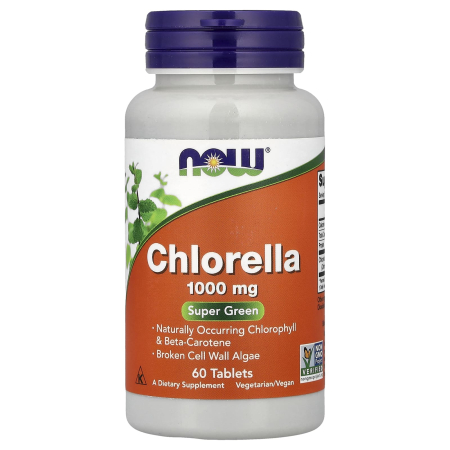 Chlorella - chlorella-1000mg-now-foods