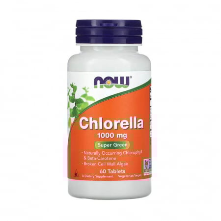 Chlorella - chlorella-1000mg-now-foods