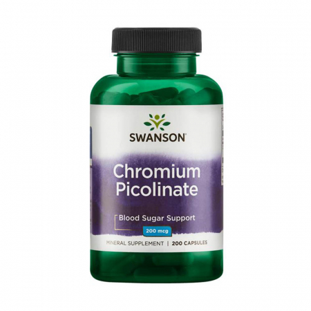 Crom (Chromium) - chromium-picolinate-200mcg-swanson