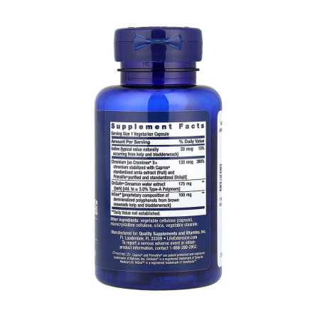CinSulin® with InSea®2 and Crominex, Life Extension, 90 capsule [1]