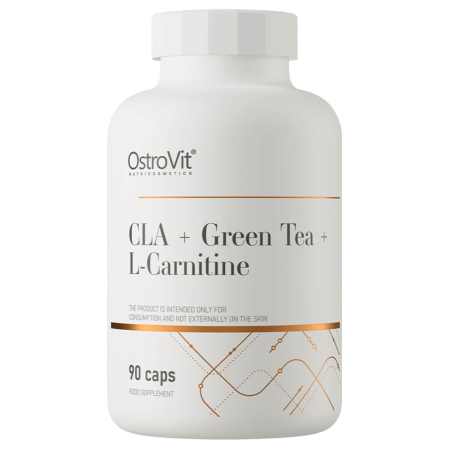 OstroVit - CLA + Green Tea + L-carnitine, OstroVit, 90 capsules