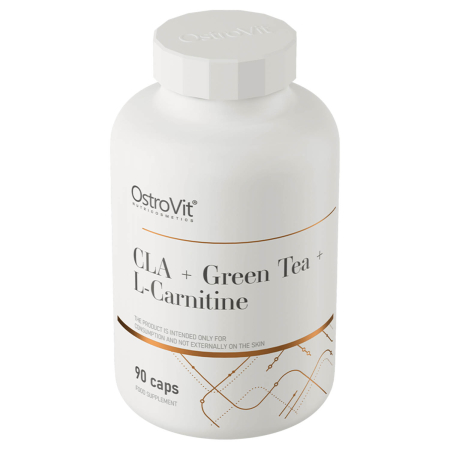 CLA + Green Tea + L-carnitine, OstroVit, 90 capsules [2]