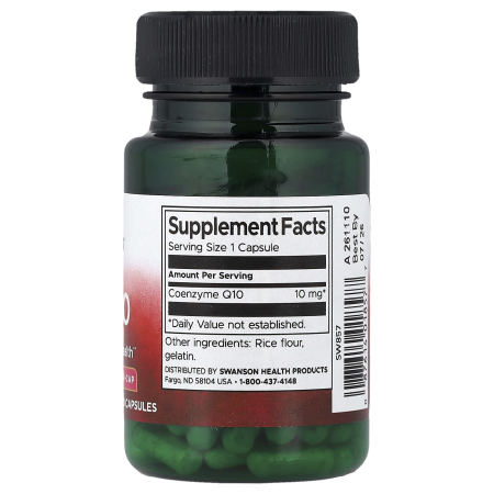 CoQ10, 10 mg, Swanson, 100 capsule SW857 [1]