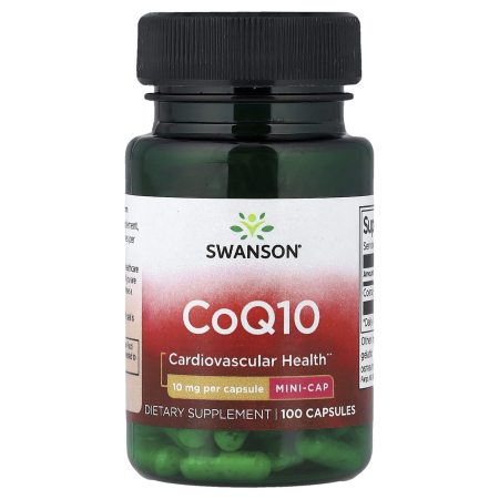 Swanson - CoQ10, 10 mg, Swanson, 100 capsule SW857
