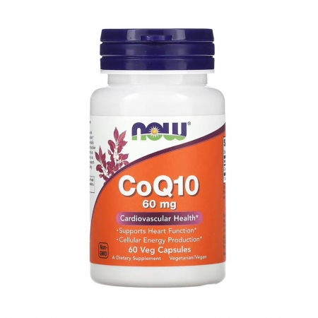 Supplements from A to Z - CoQ10 vitamina E now foods