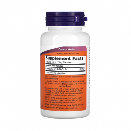 CoQ10 vitamina E now foods [1]