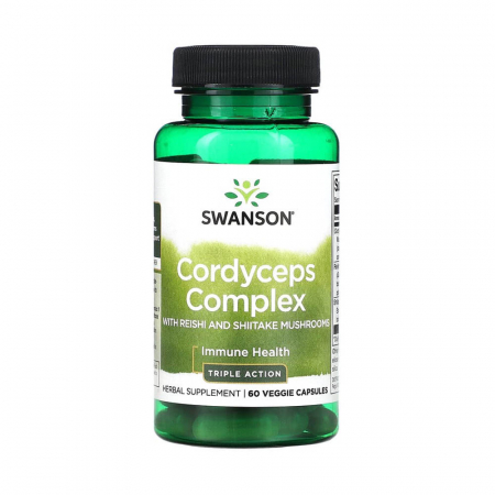 LIVER HEALTH - cordyceps-complex-reishi-shiitake-swanson