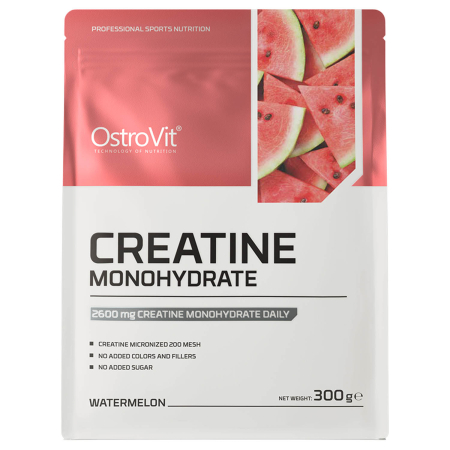 Creatine Monohydrate, Pepene Verde, OstroVit, 300g [1]