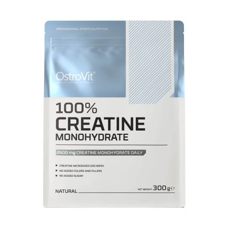 Creatine Monohydrate, Fara Aroma, OstroVit, 300g [1]