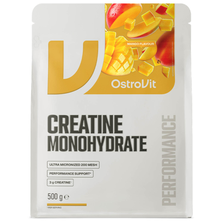 Creatine Monohydrate Micronized, Mango, OstroVit, 500g, 500 g, Mango, 06.2029
