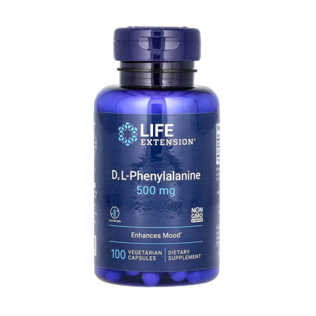 Life Extension - DL-Phenylalanine, 500 mg, Life Extension, 100 capsules