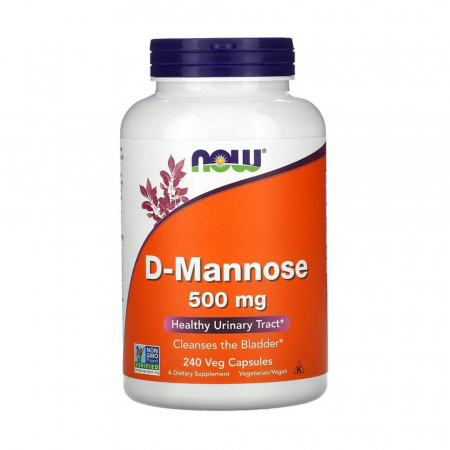 Now Foods - d-mannose-500mg-now-foods
