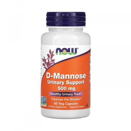 Now Foods - d-mannose-500mg-now-foods