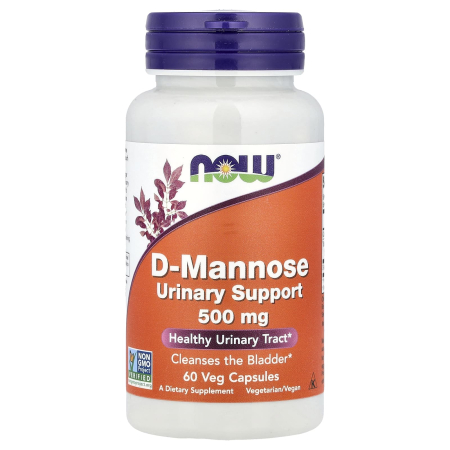Now Foods - d-mannose-500mg-now-foods