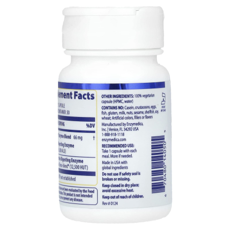 DairyAssist, Enzymedica, 30 capsule [4]