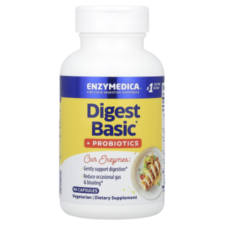 Enzymedica - Digest Basic + Probiotics, Enzymedica, 90 capsule