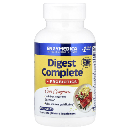 Enzymedica - Digest Complete +Probiotics, Enzymedica, 90 capsule