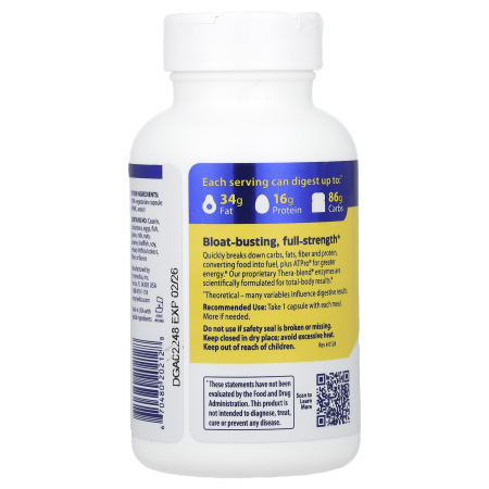 Digest Gold® with ATPro®, Maximum Strength, Enzymedica, 120 capsules [3]