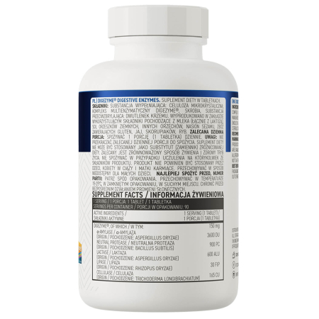 Digezyme Digestive Enzymes, OstroVit, 90 tablets [2]