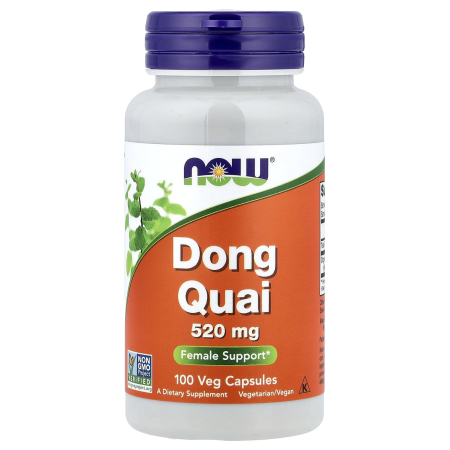 ECHILIBRU HORMONAL - dong-quai-organic-angelica-sinesis-520mg-now-foods