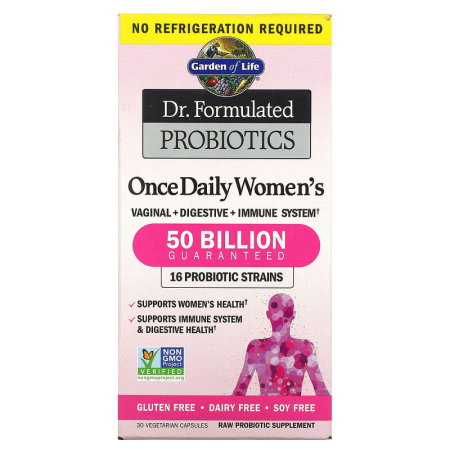 Lactobacillus - dr-formulated-probiotics-womens-50-billion-garden-of-life
