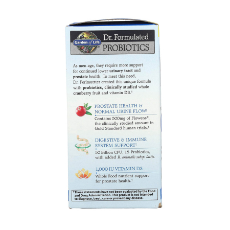 Dr. Formulated Probiotics, Prostate+, Garden of Life, 60 capsules [3]