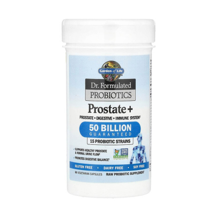 Dr. Formulated Probiotics, Prostate+, Garden of Life, 60 capsules [4]