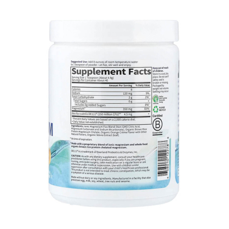 Dr. Formulated, Whole Food Magnesium, Garden of Life, 197.4g [1]