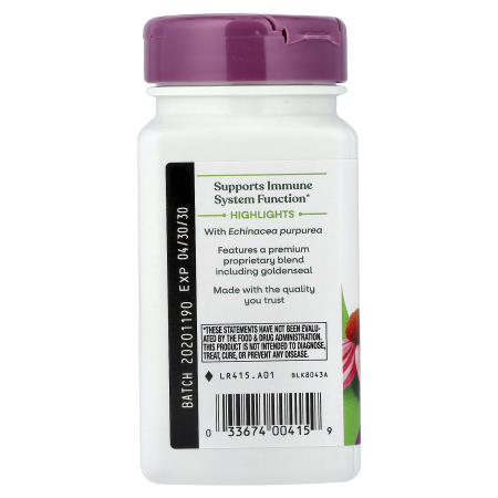 Echinacea Goldenseal, Nature's Way, 100 capsule [3]