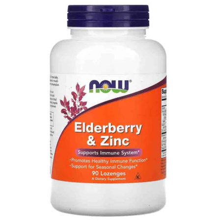 Soc (Elderberry) - elderberry-zinc-now-foods