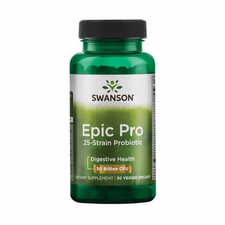 Epic Pro 25-Strain Probiotic (30 billion), Swanson, 30 capsule SWA030
