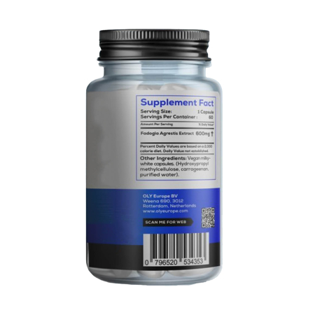 Fadogia Agrestis, 600 mg, Oly, 60 capsules [1]