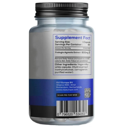 Fadogia Agrestis, 600 mg, Oly, 60 capsules [1]