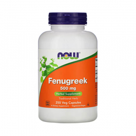 Supplements from A to Z - fenugreek-500mg-now-foods