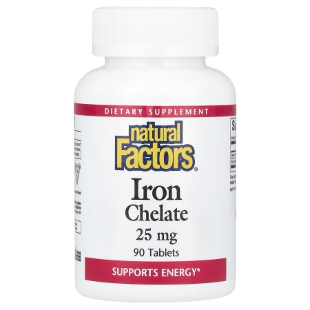 Natural Factors - iron-chelate-natural-factors