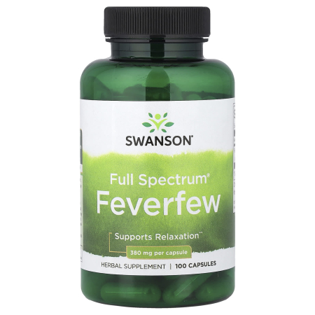 Suplimente de la A la Z - full-spectrum-feverfew-380mg-swanson
