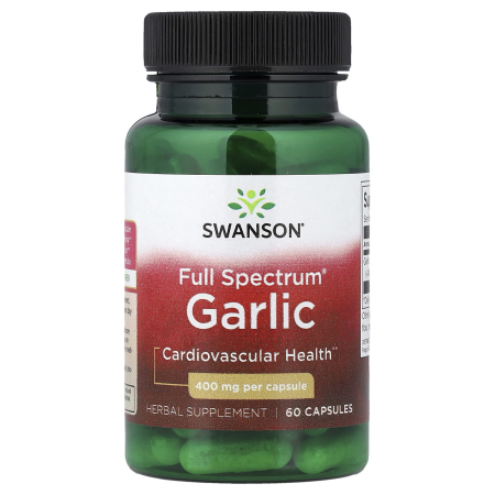 Swanson - Full Spectrum® Garlic, 400 mg, Swanson, 60 capsule SW1263