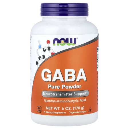 SANATATEA CREIERULUI - gaba-pure-powder-now-foods