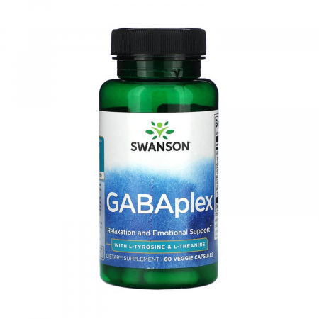 Glicina - gabaplex-with-tyrosine-theanine-swanson