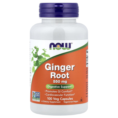 SANATATEA CREIERULUI - ginger-root-550mg-now-foods